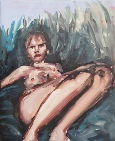 Original Expressionism Nude Paintings by Emma Rojas