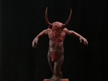 Original Classical mythology Sculpture by David Cuadrao