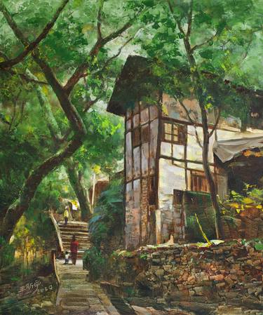 Original Landscape Paintings by Xinyu Wang
