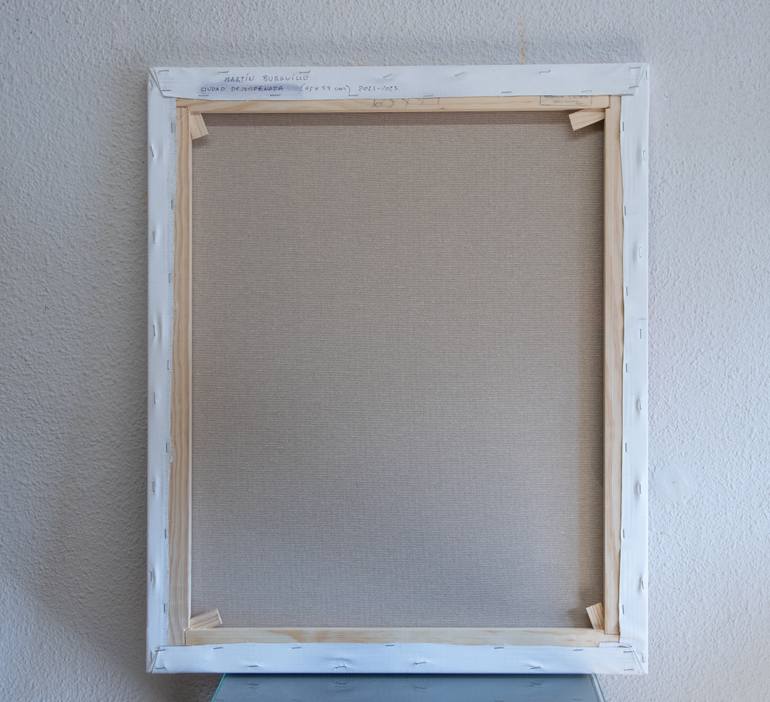 Original Cubism Abstract Painting by Ildefonso Martin