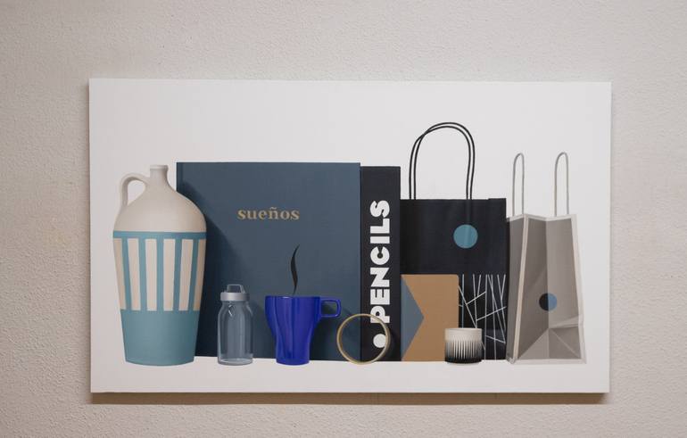 Original Contemporary Still Life Painting by Ildefonso Martin