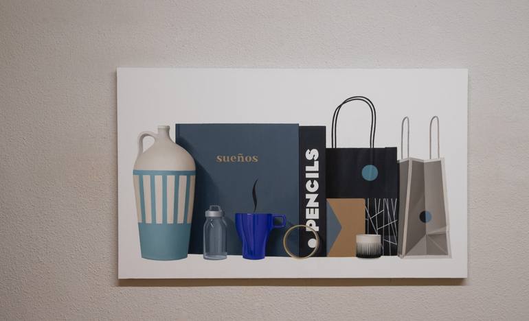 Original Contemporary Still Life Painting by Ildefonso Martin