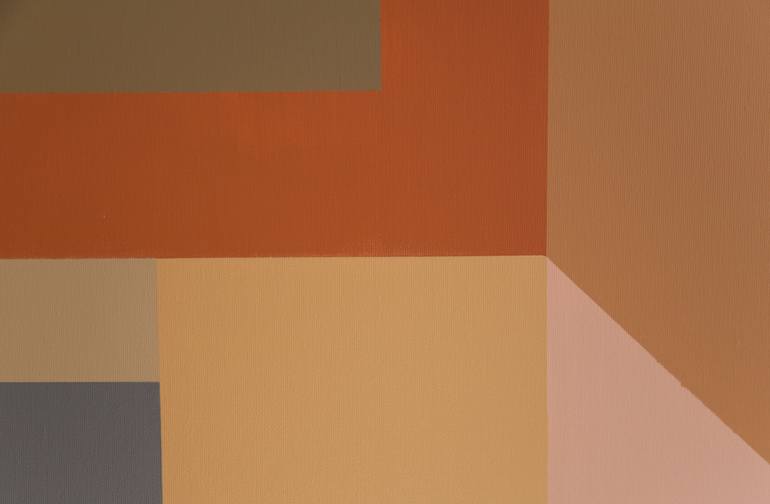 Original Cubism Abstract Painting by Ildefonso Martin