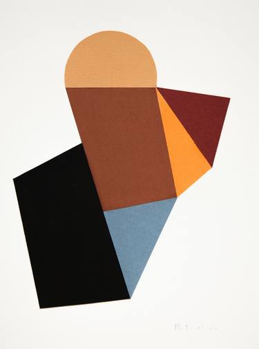 Print of Abstract Collage by Ildefonso Martin