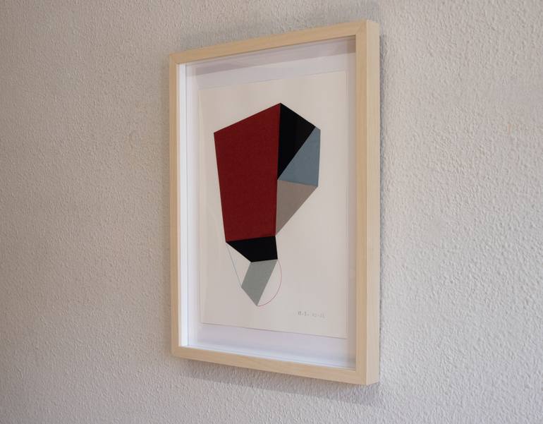 Original Conceptual Abstract Collage by Ildefonso Martin