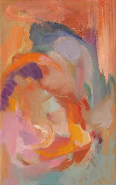 Original Abstract Expressionism Abstract Paintings by Ewa Jaros