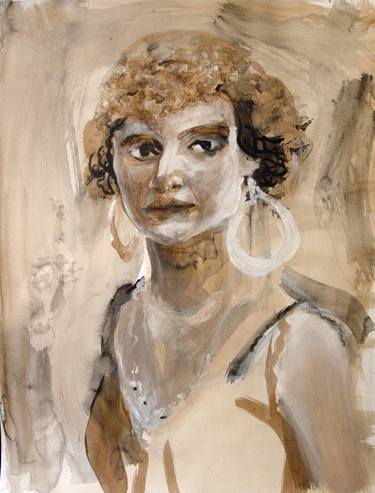Original Portraiture Portrait Paintings by Ewa Jaros
