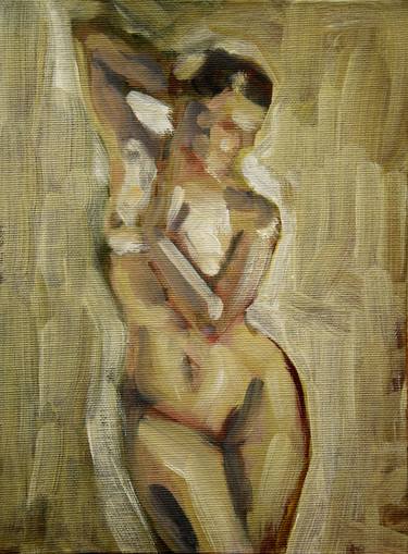Original Figurative Nude Paintings by Ewa Jaros