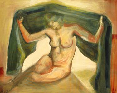 Original Figurative Nude Paintings by Ewa Jaros