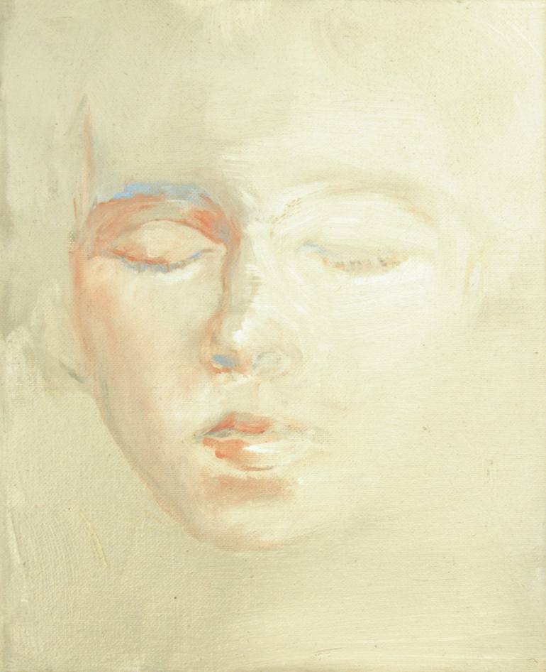 Original Portraiture Portrait Painting by Ewa Jaros