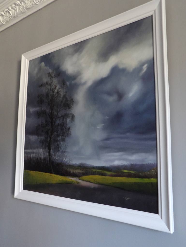 Original Expressionism Landscape Painting by Colin Slater