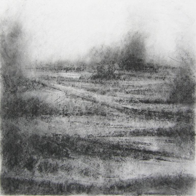 Original Expressionism Landscape Drawing by Colin Slater