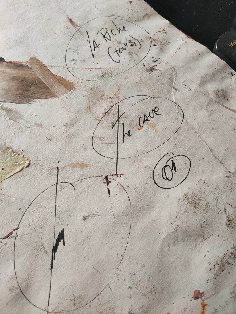 Original Abstract Painting by Jorge Liporace