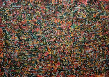 Original Abstract Mixed Media by Jorge Liporace