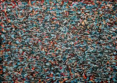 Original Abstract Painting by Jorge Liporace