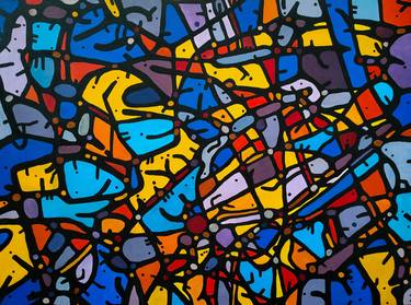Original Abstract Paintings by Jorge Liporace
