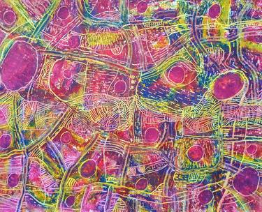 Original Abstract Expressionism Abstract Drawings by Jorge Liporace
