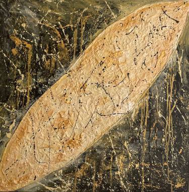 Original Abstract Expressionism Abstract Painting by Radka Gicheva
