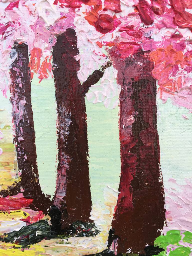 Original Impressionism Landscape Painting by Radka Gicheva