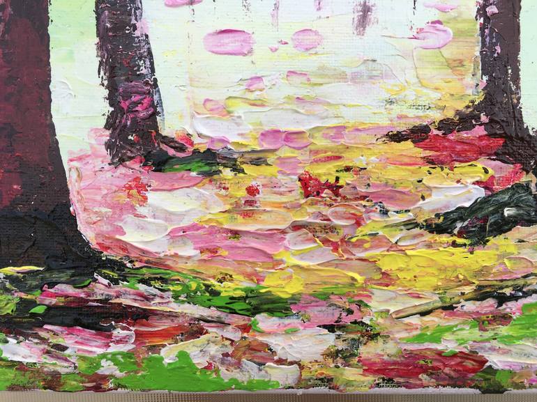 Original Impressionism Landscape Painting by Radka Gicheva