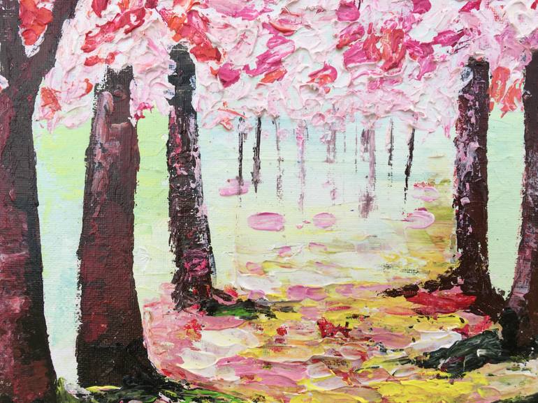 Original Impressionism Landscape Painting by Radka Gicheva