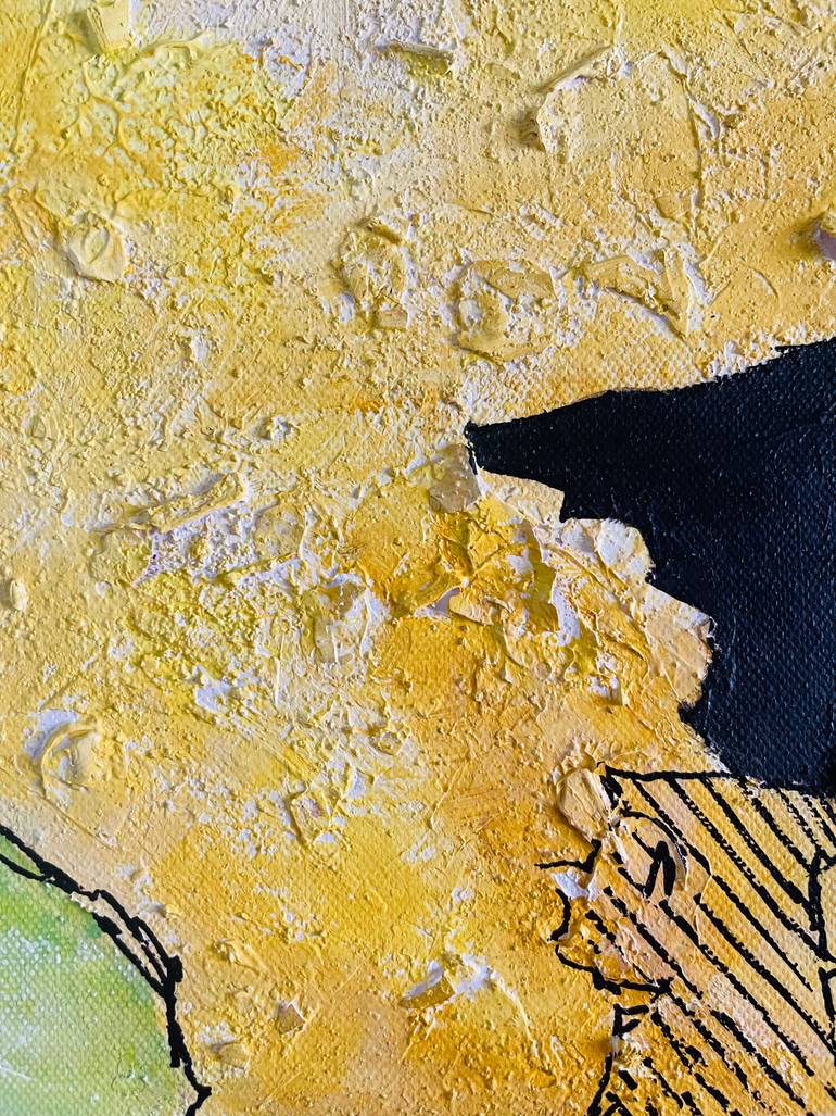 Original Modern Abstract Painting by Radka Gicheva