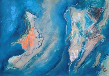 Original Abstract Expressionism Abstract Paintings by Radka Gicheva