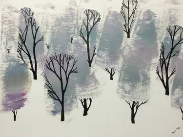 Print of Illustration Tree Paintings by Jane park