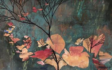 Original Abstract Expressionism Abstract Painting by Jane Park