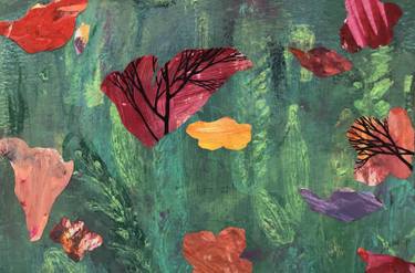 Original Abstract Landscape Painting by Jane Park