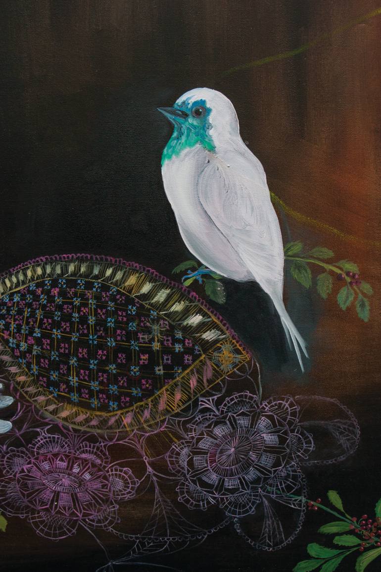 Original Conceptual People Painting by Alexandra Oancea