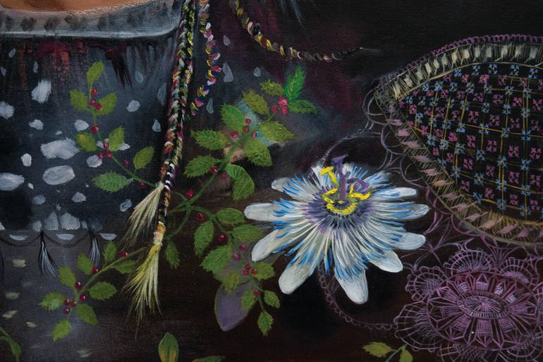 Original Conceptual People Painting by Alexandra Oancea