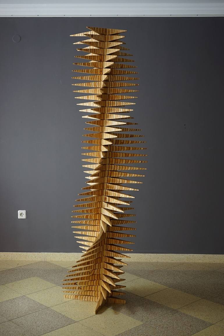 Original Abstract Sculpture by Daniel Mirchev DUNA