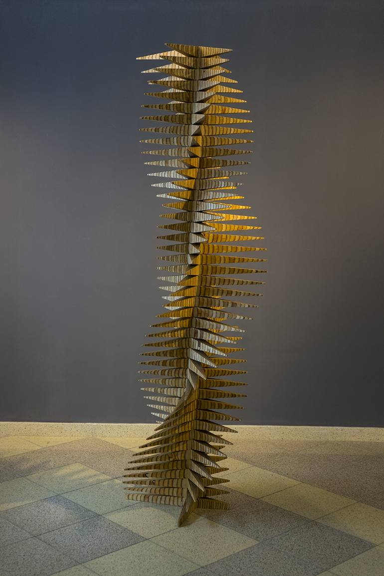 Original Abstract Sculpture by Daniel Mirchev DUNA