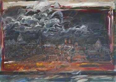 Original Landscape Painting by Militza Sion