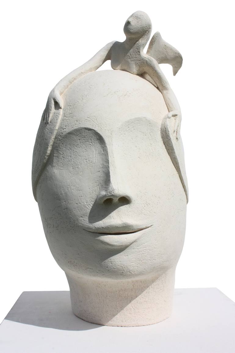 Original Contemporary People Sculpture by Elisaveta Sivas