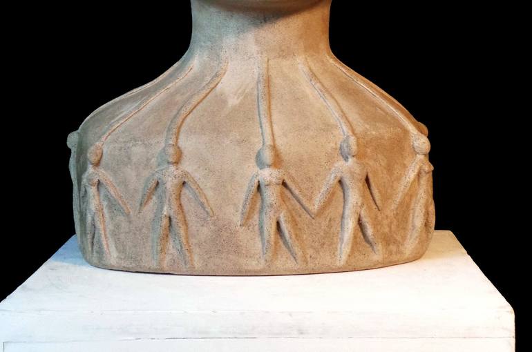 Original Conceptual People Sculpture by Elisaveta Sivas