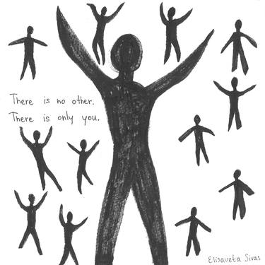 Print of Conceptual People Drawings by Elisaveta Sivas
