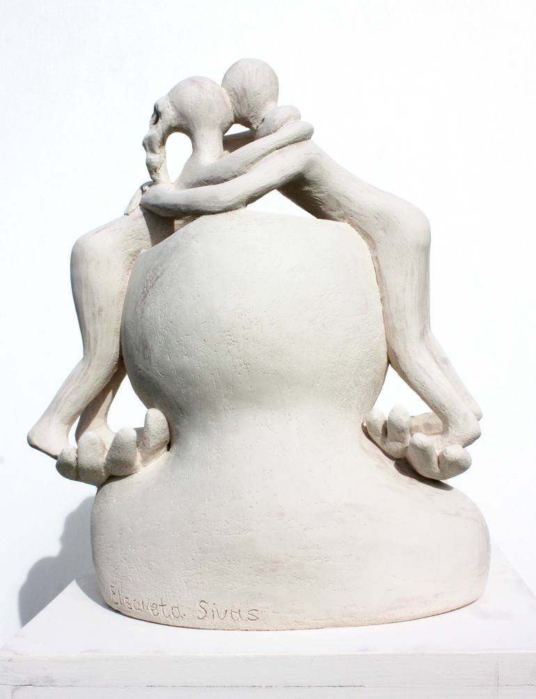 Original Conceptual Love Sculpture by Elisaveta Sivas