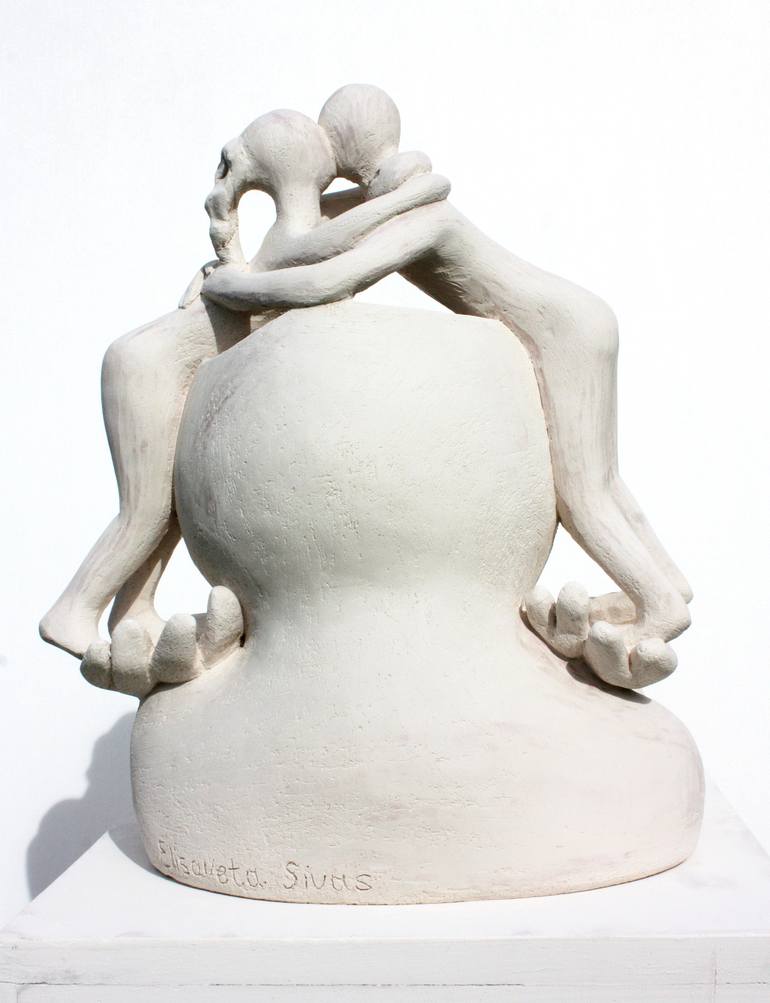 Original Love Sculpture by Elisaveta Sivas