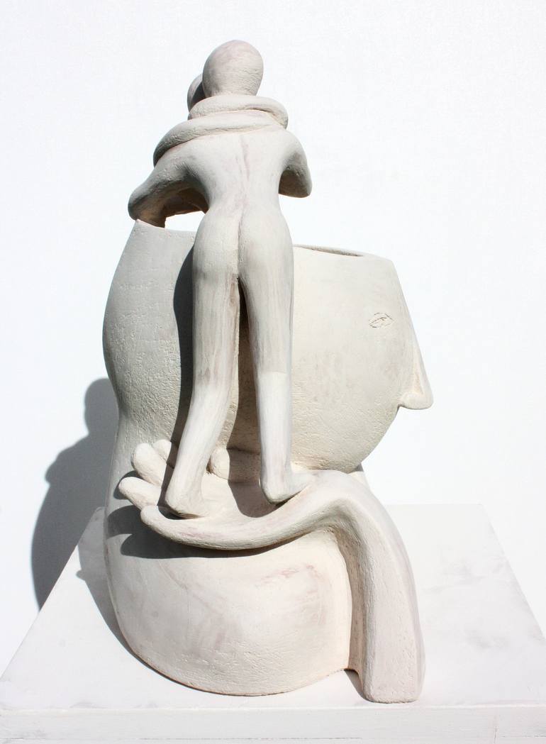 Original Conceptual Love Sculpture by Elisaveta Sivas