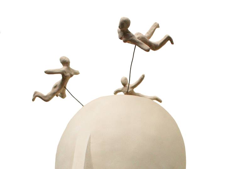 Original Conceptual People Sculpture by Elisaveta Sivas