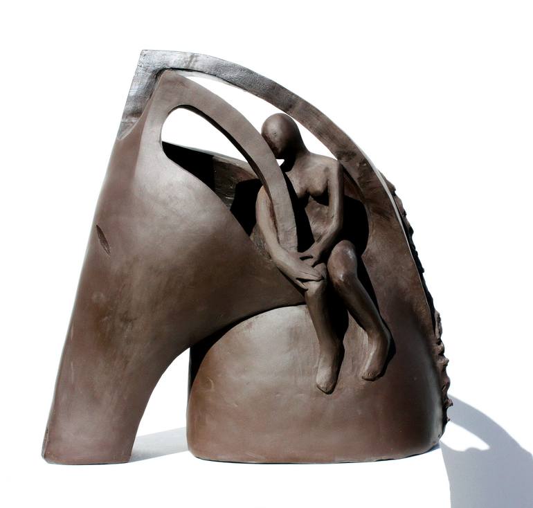 Original Horse Sculpture by Elisaveta Sivas