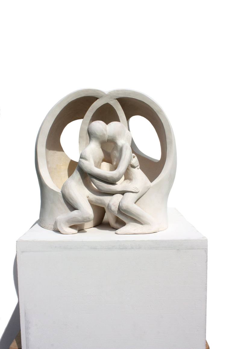 Original Love Sculpture by Elisaveta Sivas