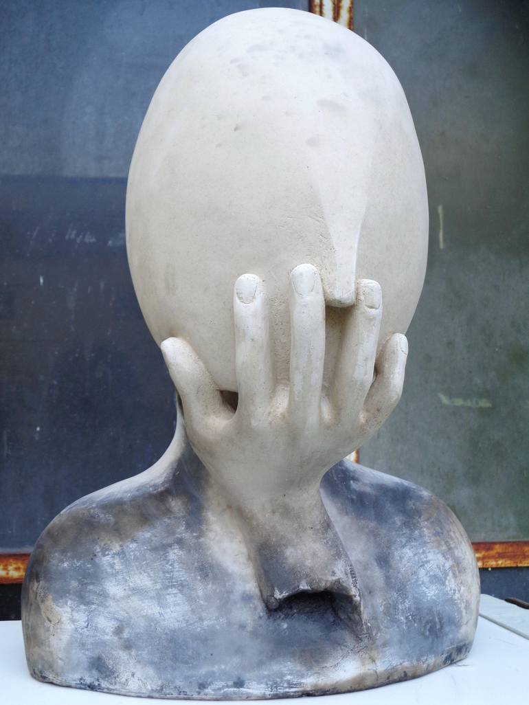 Original Abstract People Sculpture by Elisaveta Sivas