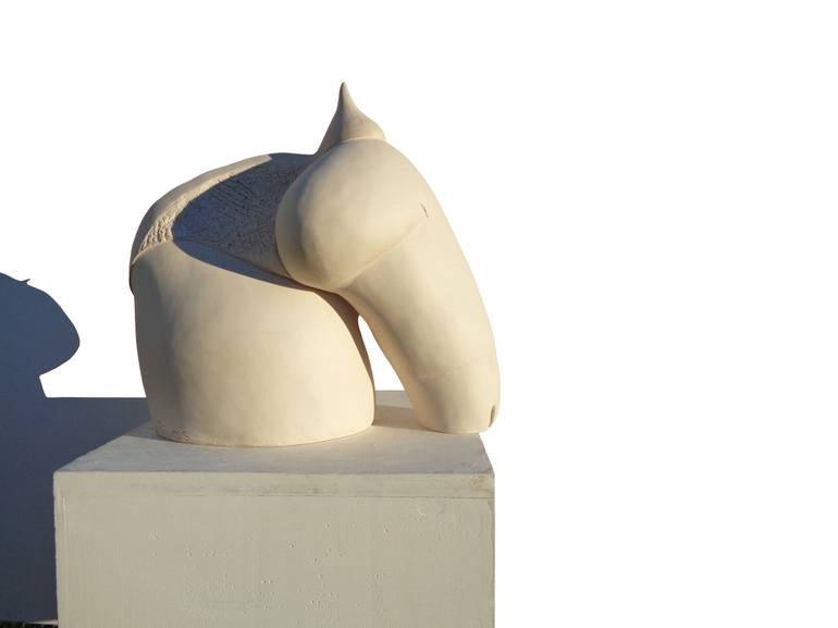 Original Contemporary Horse Sculpture by Elisaveta Sivas