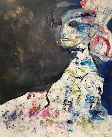 Original Figurative Abstract Painting by DanielaWanda Decca