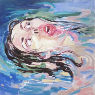 Original Expressionism Water Paintings by Tatiana Garmendia