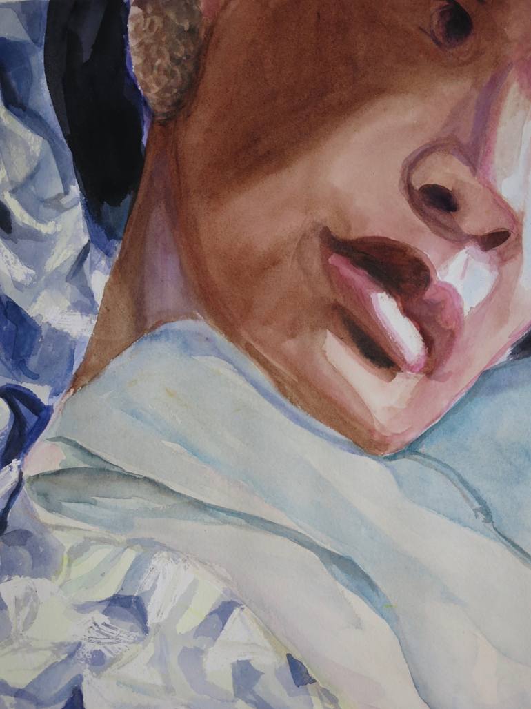 Original Abstract Women Painting by Tatiana Garmendia