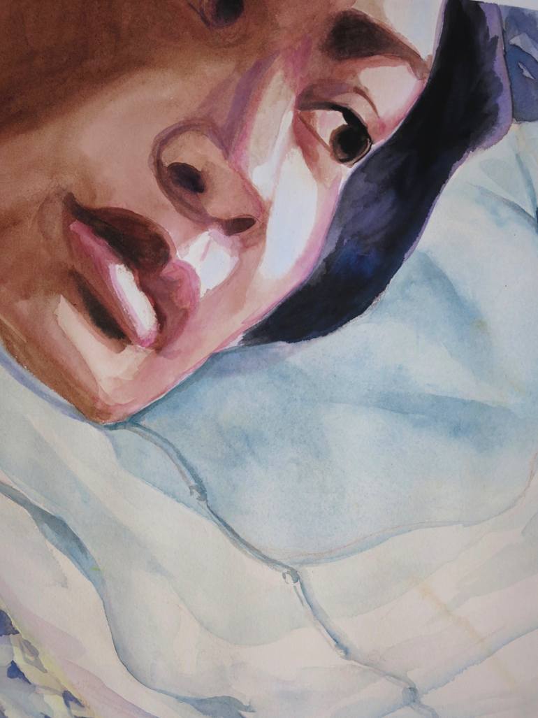 Original Abstract Women Painting by Tatiana Garmendia